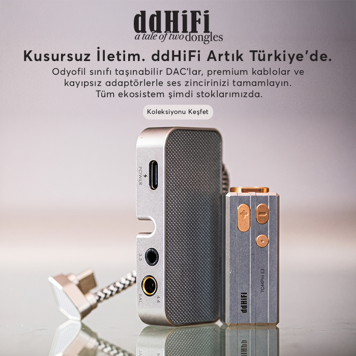 ddhifi - dac - adatör - kablo